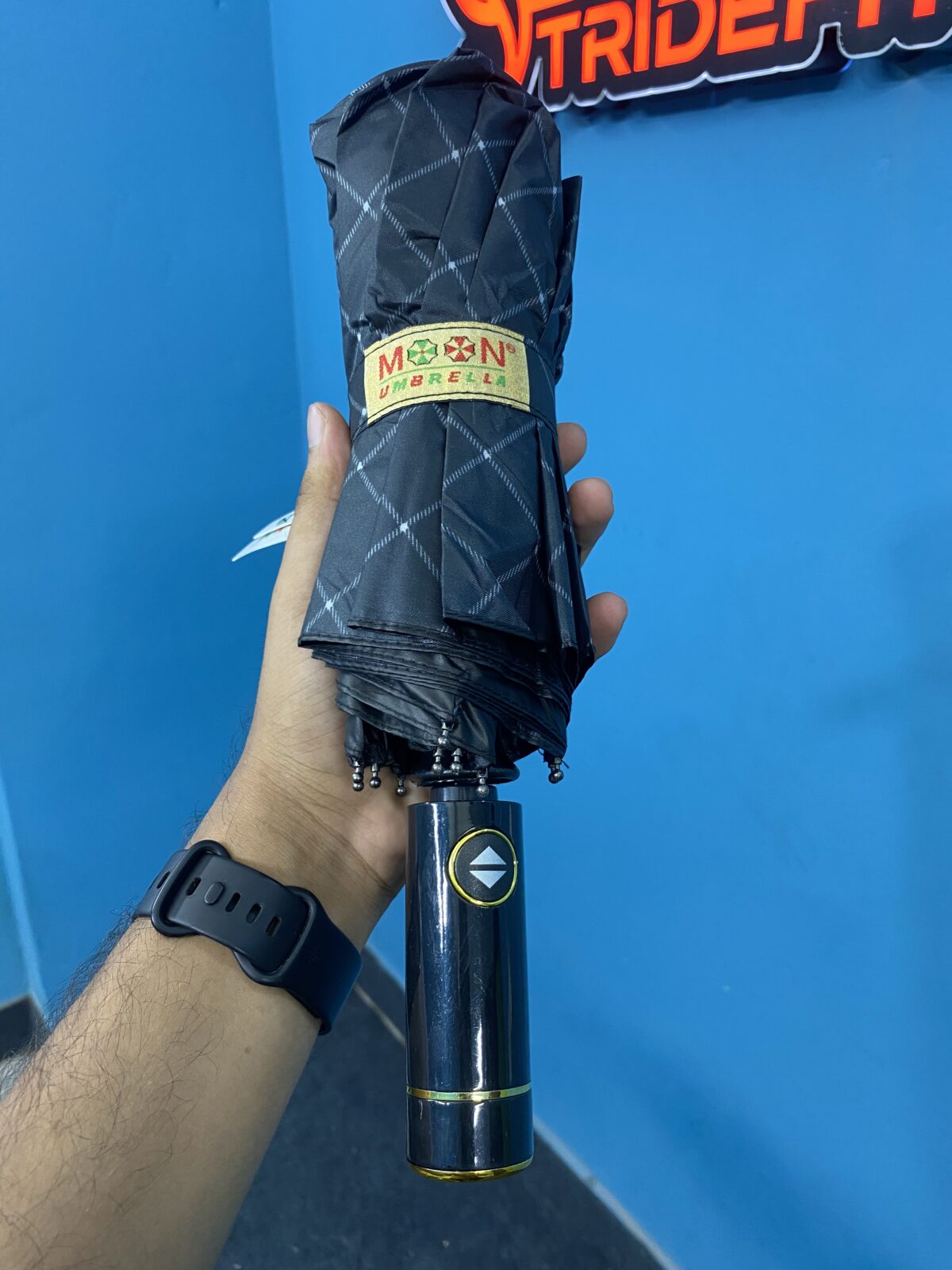 Moon”১২” টি শিকের ছাতা (Black) - Image 2