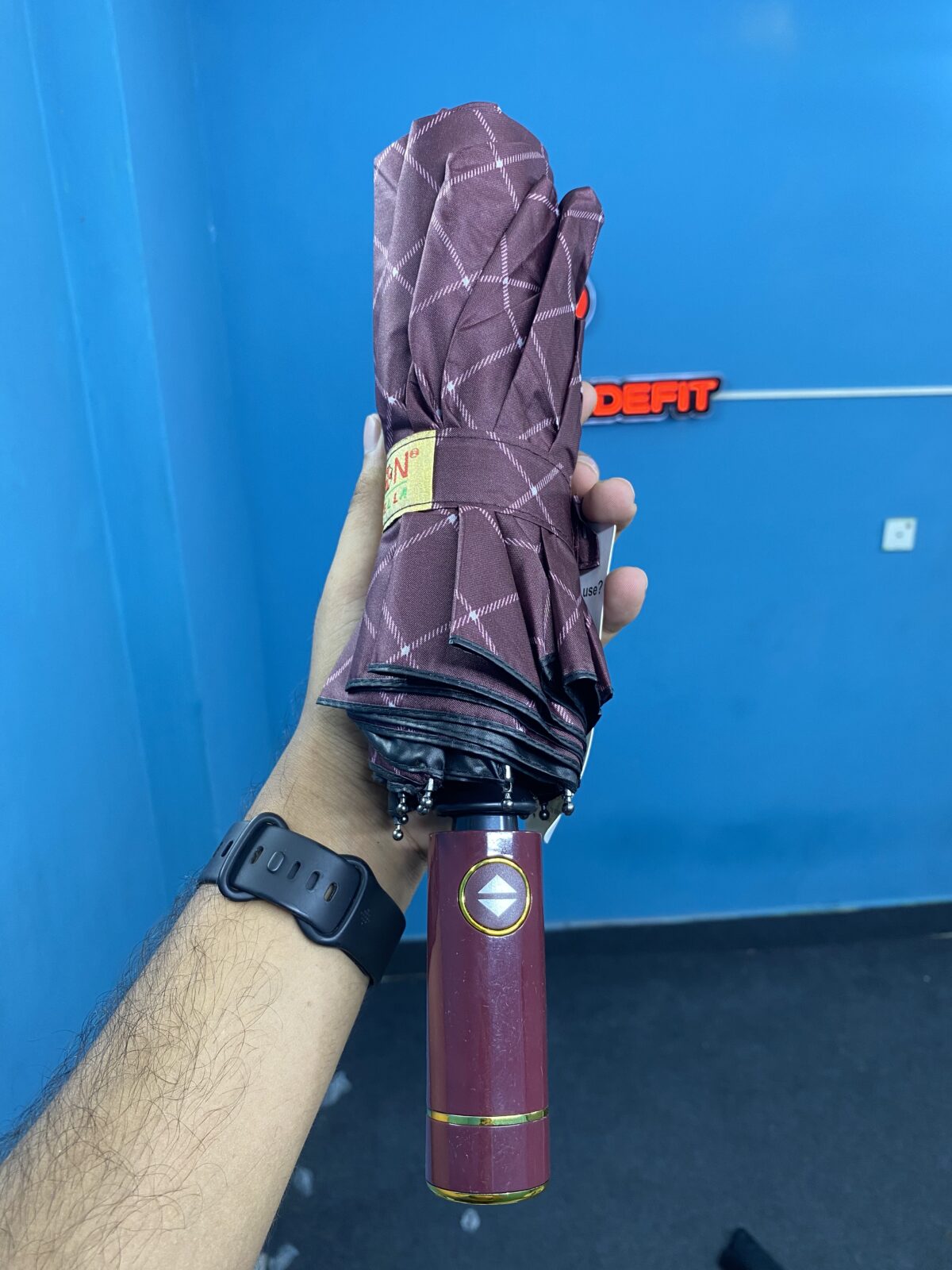 Moon”১২” টি শিকের ছাতা (Maroon) - Image 3